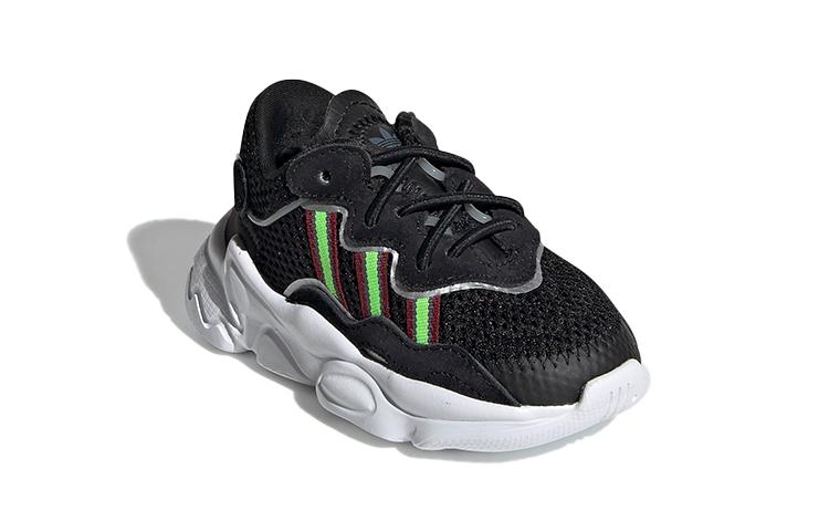 adidas Ozweego Черный Солар Зеленый TD EE8293