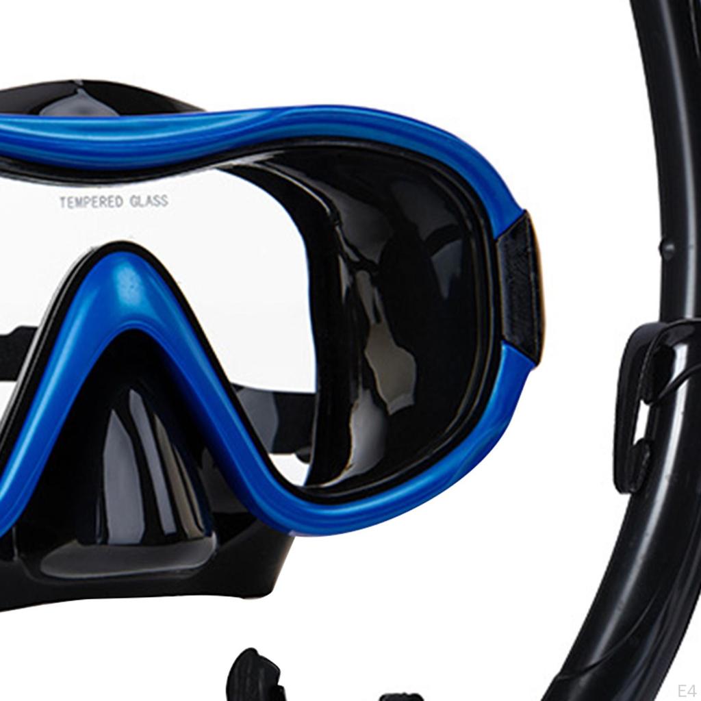 Набор для сноркелинга, дыхательная маска, удобная маска для дайвинга с широким обзором, очки для плавания