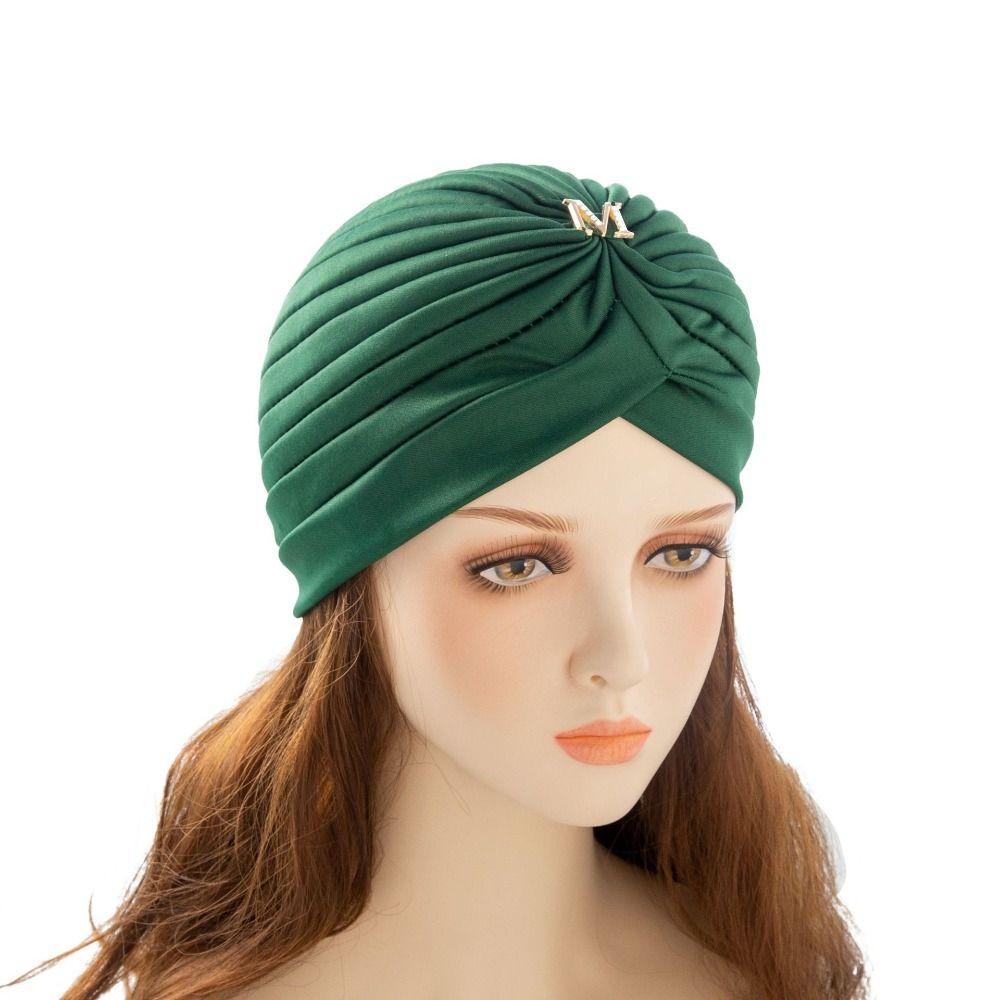Выпадение волос Эластичная повязка-тюрбан Бандана Шапочка для химиотерапии Головной убор в индийском стиле Шляпа Женщины Леди