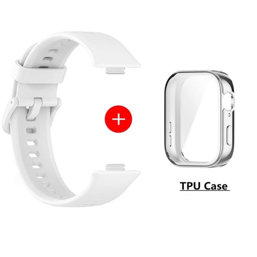 Sport Silicone Band+Case For Huawei Watch Fit 3 Strap Smartwatch Accessories Replacement Correas Bracelet for Huawei Watch fit3