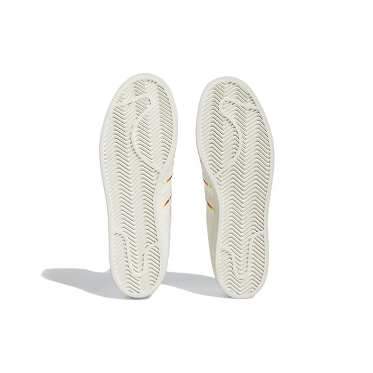 Rich Mnisi x adidas Superstar Pride Унисекс Кроссовки Кремовый Молочный Белый Основной Черный ID7493