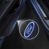 Новая автомобильная наклейка 2026 года 1/2 шт. Светодиодный проектор логотипа приветствия на дверь автомобиля Ночник Беспроводной Для Ford focus Fiesta EcoSport ESCORT