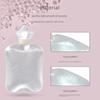 Trendy Water-Filled Hot Water Bottle 1000ml Cute Mini Water-Filled Hand Warmer for Men and Women Cartoon Hot Water Bag