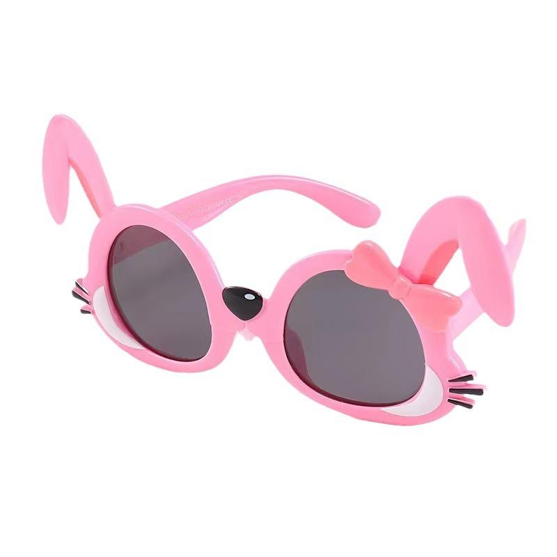 New Kids Sunglasses Girls Boys Cute Cartoon Animal Ears Sun Glasses Outdoor Sun Protection Classic Vintage Children Sunglasses