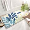 Plush Cashmere Bath Carpet Absorbent Rug Home Decoration Floor Mat  Bathroom