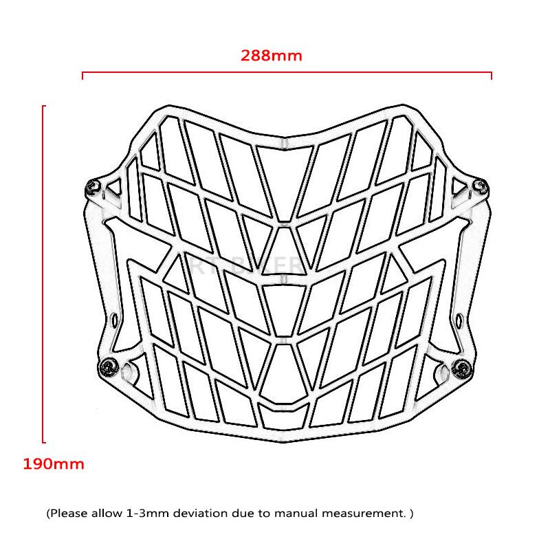 Tenere 700 Защитная решетка для фар Защитная решетка для Yamaha TENERE 700 Tenere700 -