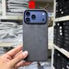 Для iPhone 17 Pro Max Магнитный Беспроводной Зарядки Чехол для Мобильного Телефона Для iPhone 17Pro Air Премиум Алькантара Противоударная Задняя Крышка