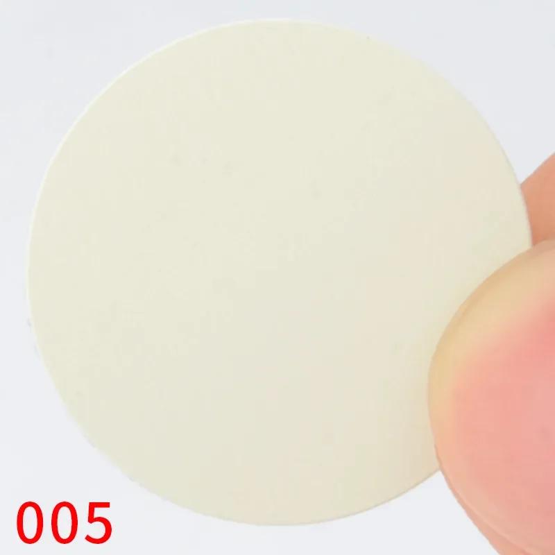 54pcs/Sheet Self Adhesive Furniture Screw Cap Cover Stickers PVC Round Stickers For Wood Craft Desk Cabinet Decorative Decals