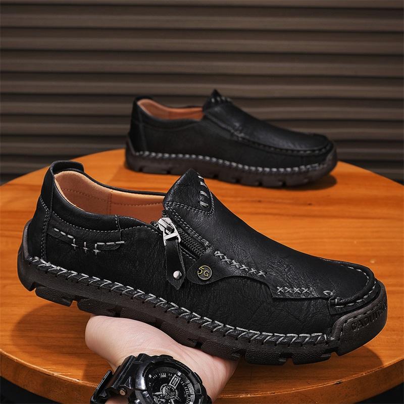 Men's Low-top Leather Shoes Casual Shoes Sneakers