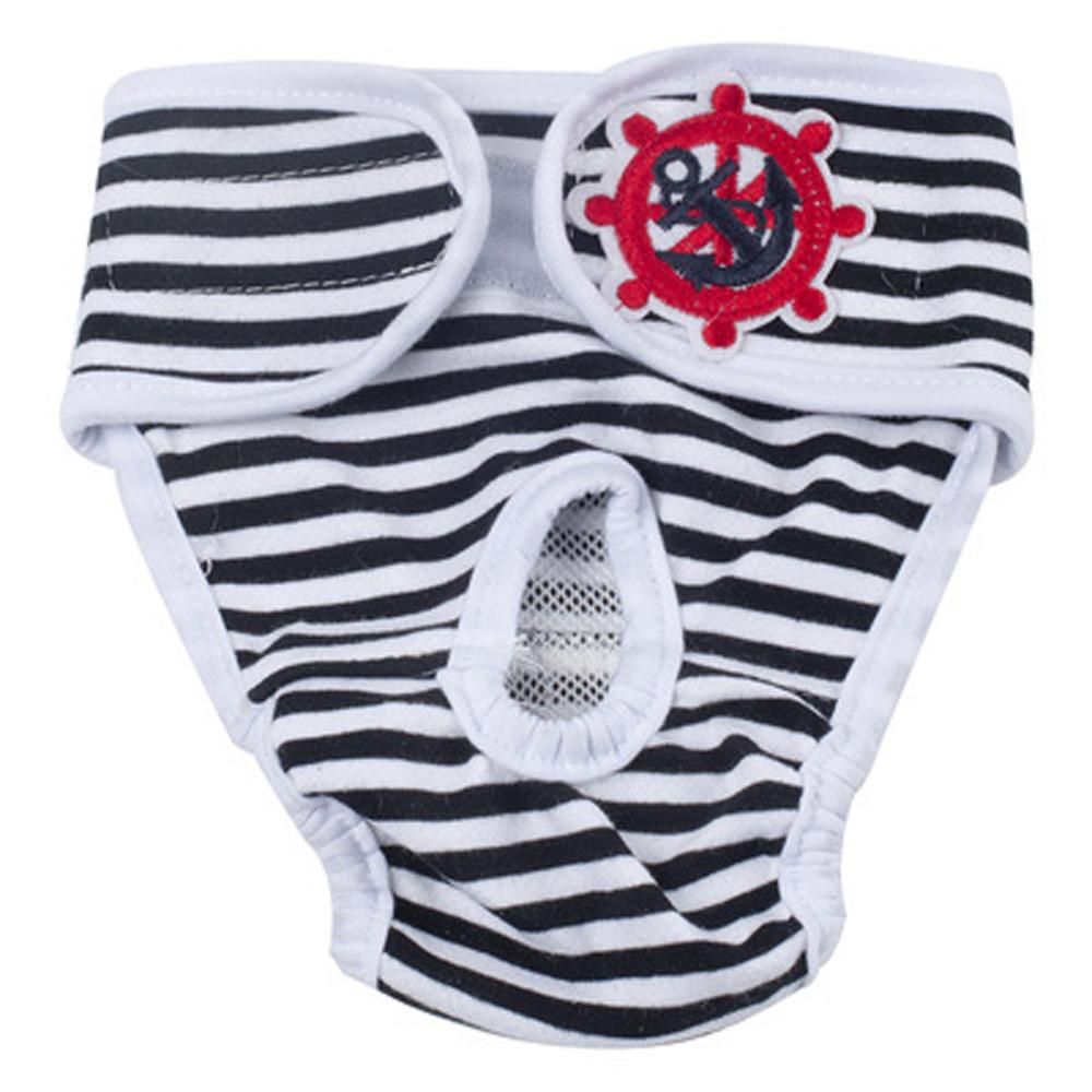 Cotton Briefs For Female Male Dog Physiological Underwear Dog Pant Pet Short Menstruation Diaper