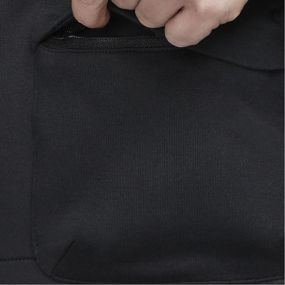 Nike Спортивная одежда Therma-FIT ADV Tech Pack Solid Pocket Half-Zip Hoodie Женские толстовки с капюшоном черного цвета DV8238-010