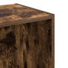 Bookshelf Smoked Oak 40x30x152 cm Engineered Wood