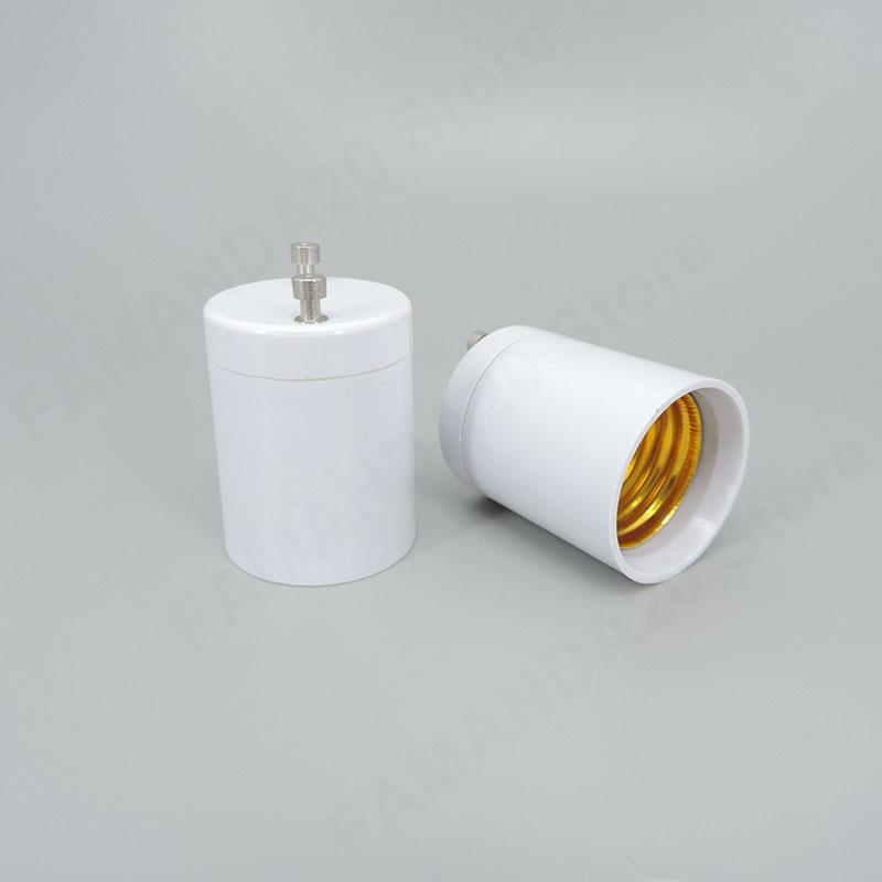 GU24 to E27 screw E26 to GU24 Converter Lamp Bulb base Head Led Light White Holder Socket Adapter Saving lighting Halogen M20