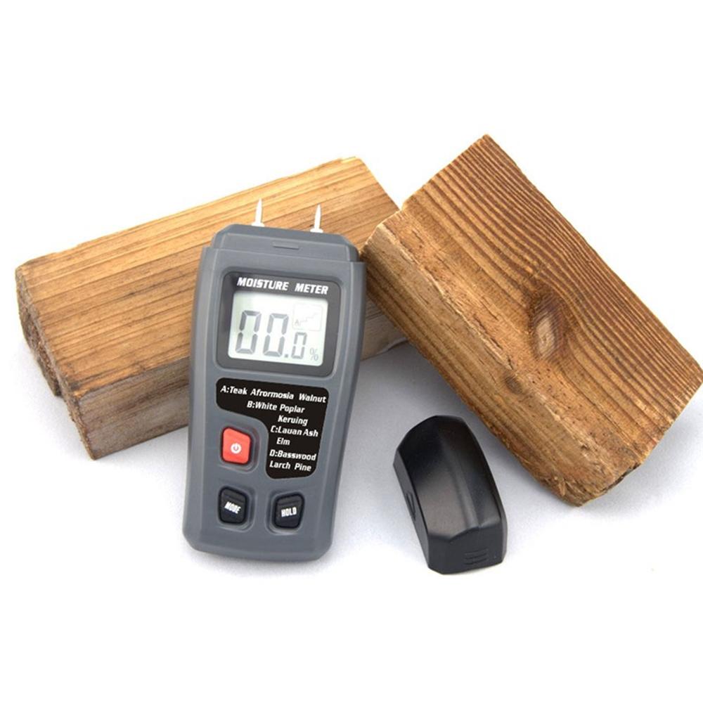 Digital LCD Wood Moisture Meter, detector, tester, hygrometer, 0-99, 9%