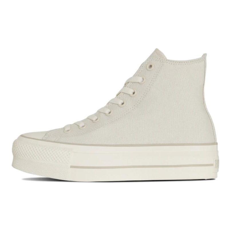 Converse Кеды ALL STAR LIFTED с высоким верхом, из износостойкого холста, женские, цвет экрю 31311720