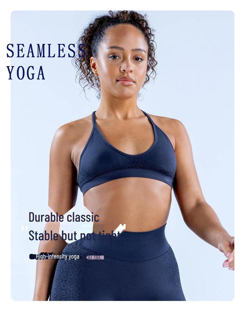 DFYNE Women's Quick-Dry Yoga Bra - Fitted, Breathable Fitness Top with Suspenders