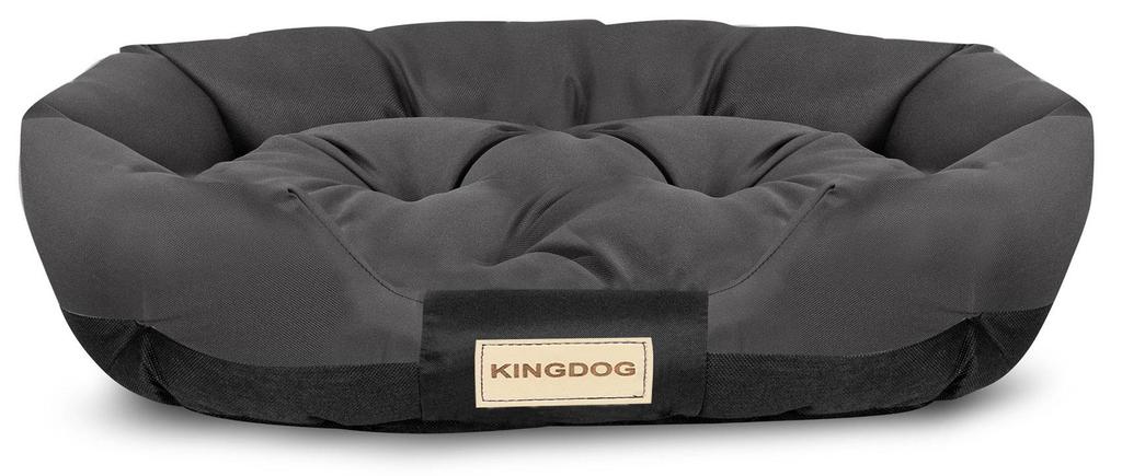 KINGDOG Dog Bed, Oval, Waterproof, Durable, Sizes M-XXL Various Colors