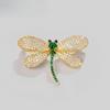Брошь Стрекоза - Роскошная и Высококлассная, Премиальная Модная Брошь, Декоративная Булавка для Одежды и Аксессуаров, Декоративный Воротник.
