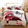 New Fashion Inuyasha Bedding Set Single Twin Full Queen King Size Bed Set Adult Kid Bedroom 3D  bed sheets and pillowcases