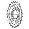 SHIMANO Звезда 22 зуба Черная 2.3мм Y73t22230