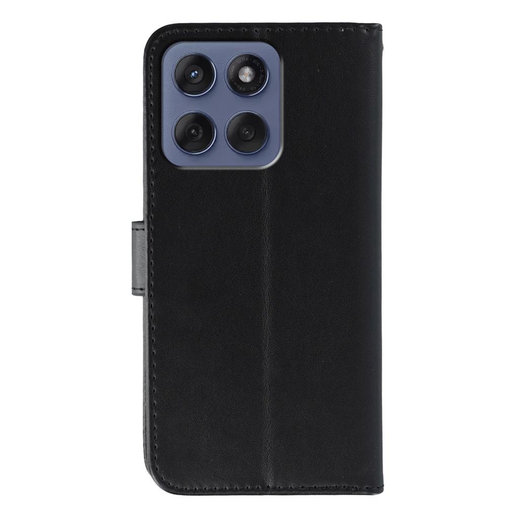 For Motorola Edge 60 Fusion 5G Case PU Leather Flip Wallet Phone Cover with Strap