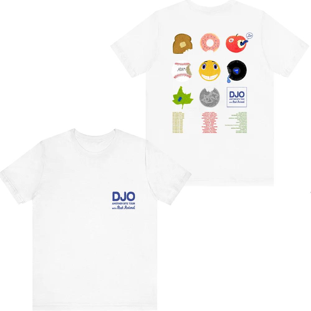 Djo Merch Футболка Another Bite Tour Модная Унисекс Унисекс Женская с коротким рукавом Повседневная футболка
