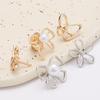 1PC Gift Alloy Fixed Buckle Mini Brooch Removable Collar Pins Lapel Pin Butterfly Invisible Jewelry