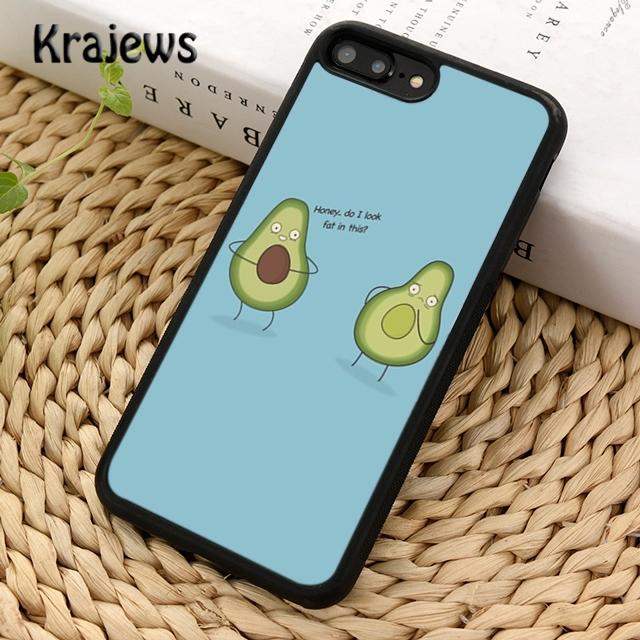 Cute Avocado Fruits Phone Case Cover For iPhone 17 Air 16 15 14 plus 12 13 pro max coque Shell Fundas