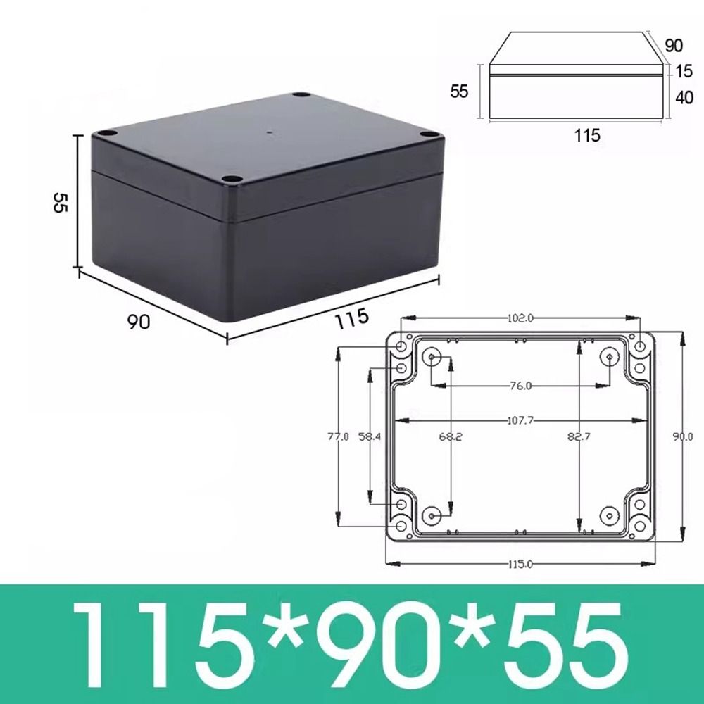 Корпус из АБС-пластика «сделай сам», коробка для электронных проектов, водонепроницаемый блок питания, электронный проект