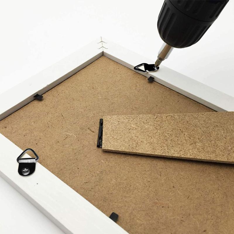 200 шт. черные аксессуары для фурнитуры фоторамок