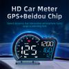 G16 Car HUD Head Up Display Beidou + GPS Dual System Smart Gauge Display With KMH MPH OverSpeed Alarm Compass