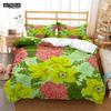 Растения Цветы Цифровая печать Полиэстер Комплекты постельного белья Детский Детский Покрывала Мальчики Пододеяльник Комплект Для Подростков Комплект постельного белья