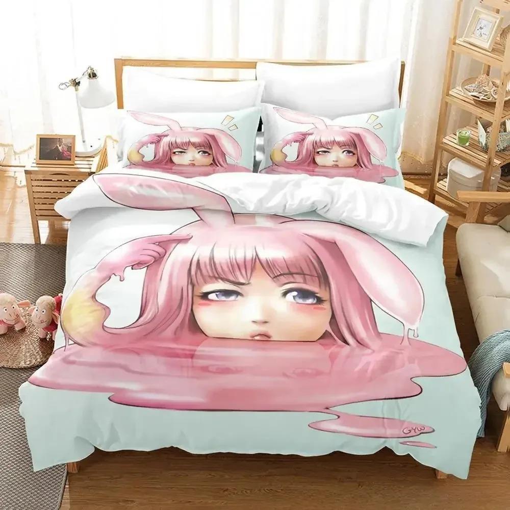 Queen Blade Bedding Set Single Twin Full Queen King Size Bed Set Adult Kid Bedroom Duvet Cover Sets 3D Print Anime Bed Sheet Set