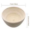 Rattan Bread Proofing Basket Natural Oval Rattan Wicker Dough Fermentation Sourdough Bread Basket