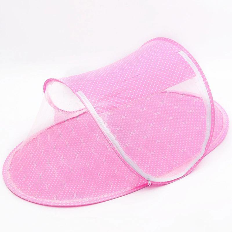 Детские постельные принадлежности, сетка для кроватки, складные детские москитные сетки для детей 0-2 лет