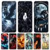 Прозрачный чехол для телефона для Xiaomi Mi 14 13 12 11 Ultra 13T 12T 11T Poco X3 NFC F3 F6 Pro Lite 5G Мягкий ТПУ Узор с лошадью и животными