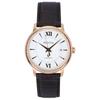 Hudson Leather Strap Silver Dial Automatic 97B225 Men's Watch