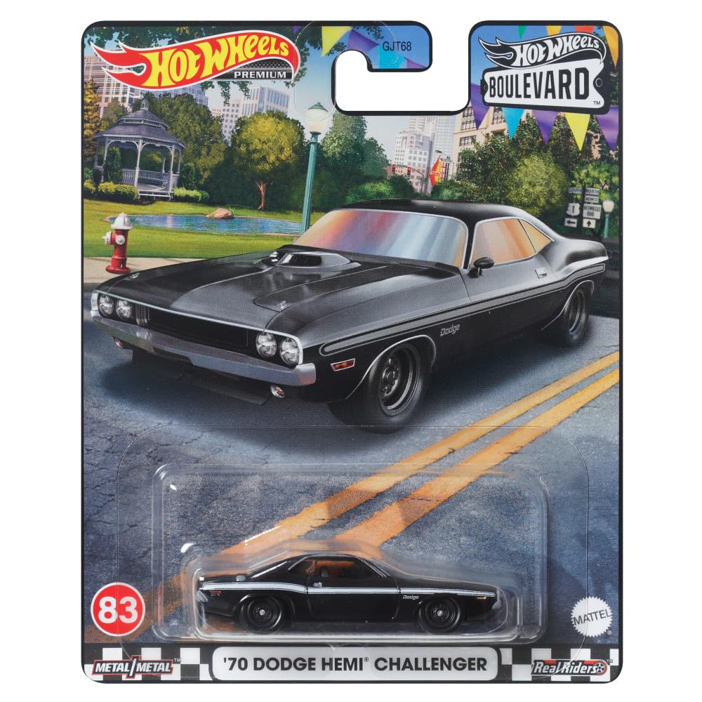 Hot Wheels Boulevard Dodge Hemi Challenger 3 and HKF25 - '70 [Ages Up]
