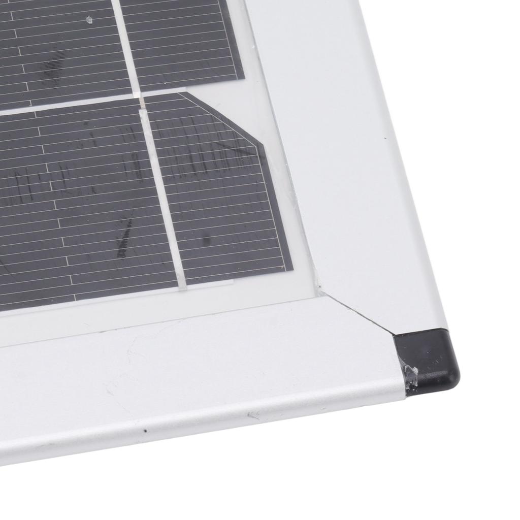 Комплект солнечной панели 100 Вт Монокристаллический солнечный модуль с водонепроницаемым контроллером 20 А 12 В 24 В для автомобильного кемпинга