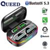 New Colorful RGB Wireless Bluetooth Headset Movement Noise Reduction Low Delay TWS Entry -ear