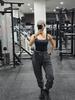 Leijibi Кемпинг Спортивные штаны для бега Ветровка Брюки-джоггеры W Черный