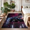 New Holland Print Crystal Velvet Plush Rug Anti?Slip Wear?Resistant Floor Carpet For Indoor Household Home Decoration