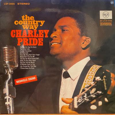 Виниловая пластинка CHARLEY PRIDE - The Country Way LSP3895 RCA Victor Германия Фолк Б/у