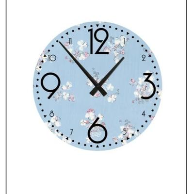 16-дюймовые Религиозные Креативные Ретро Деревянные Настенные Часы МДФ Бесшумные Декоративные Часы