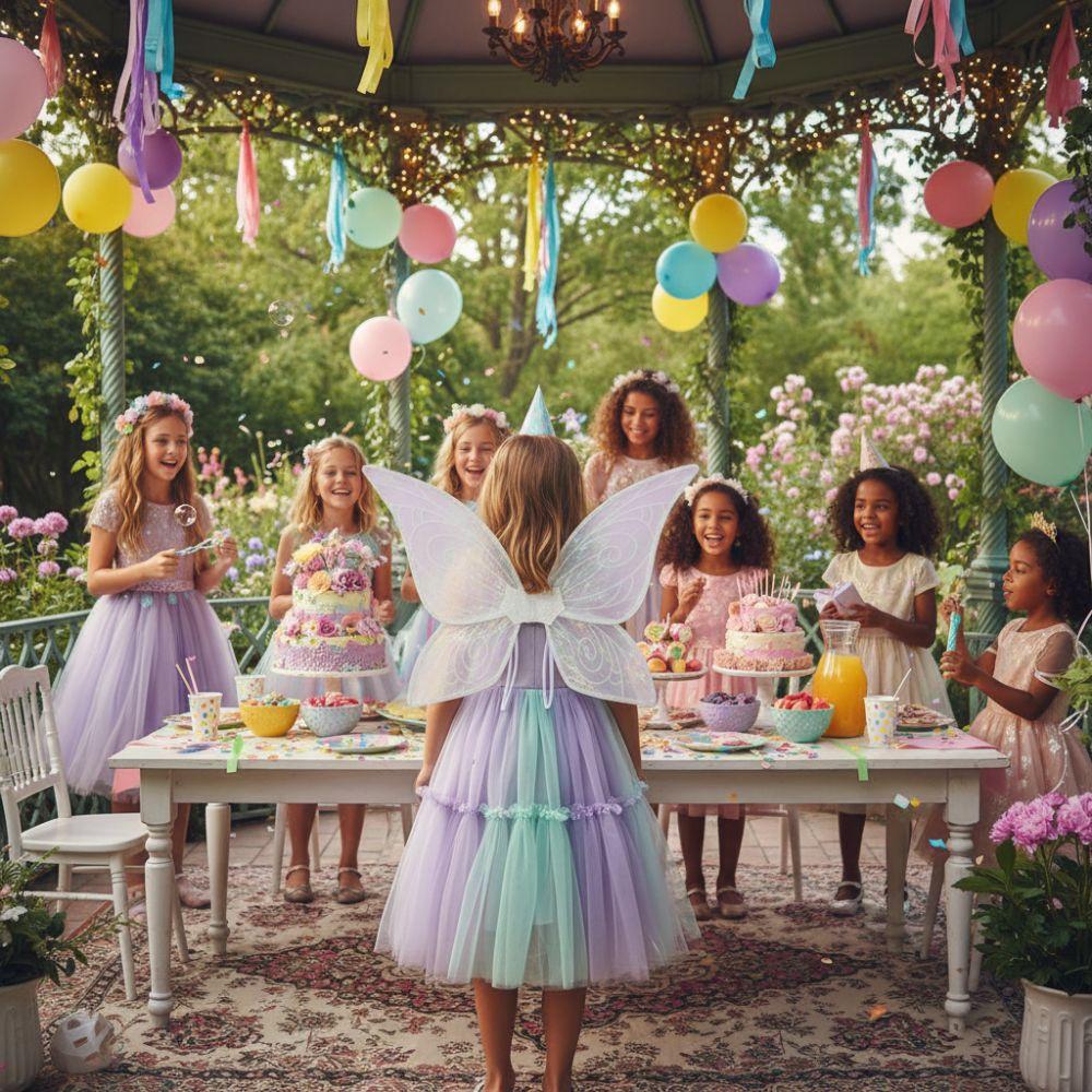 Sparkly Gradient Fairy Butterfly Wings Organza Elf Wings Butterfly Princess Wings Children's Day