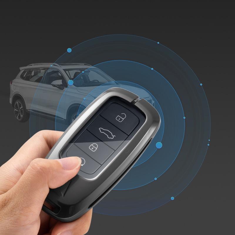 Металлический чехол для автомобильных ключей, автоаксессуары для Chery Tiggo 3 5X 4 8 Glx GX 7 8 2019 2020 Arrizo для Chery Tiggo 8 Pro Tiggo 8plus New 5 plus 7pro