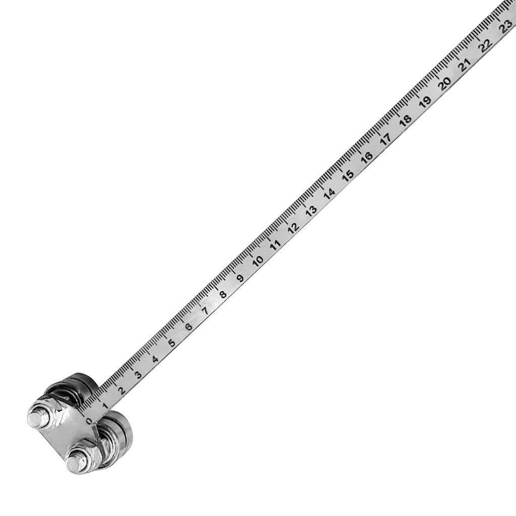 Позиционирующие штангенциркули для измерений и легкой резки дерева, измерительный инструмент из нержавеющей стали для дисковых пил, регулирующая направляющая ( Подшипники 3мм)