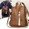 Tassel Backpack Anti-Theft Women's Backpack Commuter Large Capacity Multi-Purpose Travel Backpack