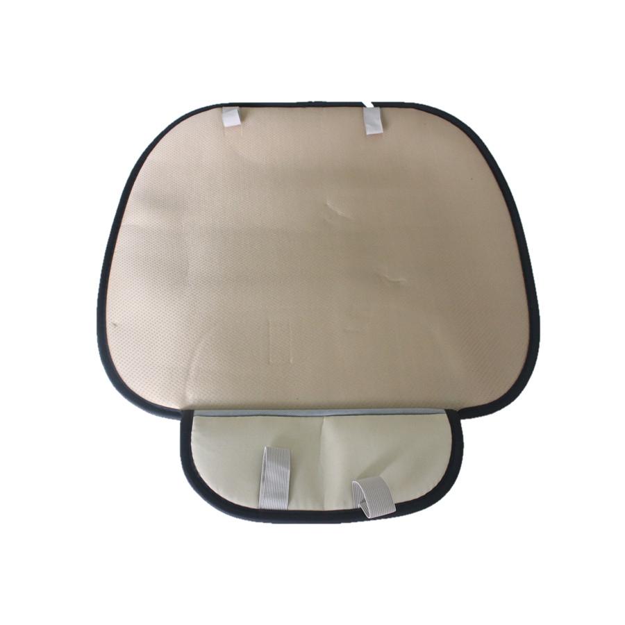 2 шт. Роскошный чехол на сиденье автомобиля из ПУ кожи, защитный чехол-подушка, черный, передний чехол, универсальный