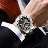 Luxury Quartz Watch Stainless Steel Watchband Business Watch High Quality Men Wristwatch